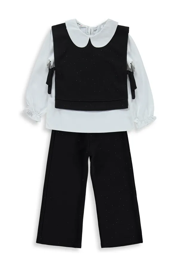 Girls' Team Set, Ages 10-13, Black - Package