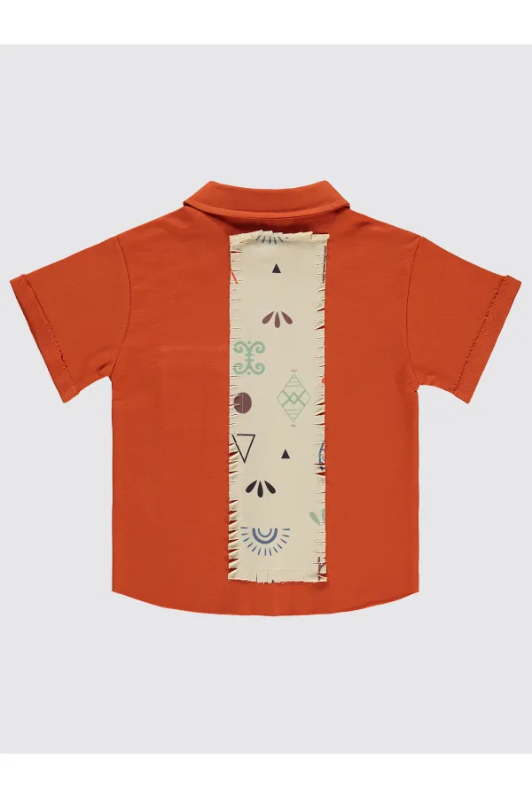 Boy Shirt 2-5 Years Orange - Package