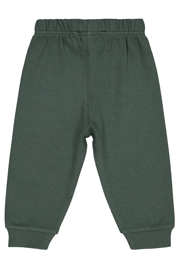 Bebek Tek Alt Bebe 0-24 Ay Koyu Haki - Paket