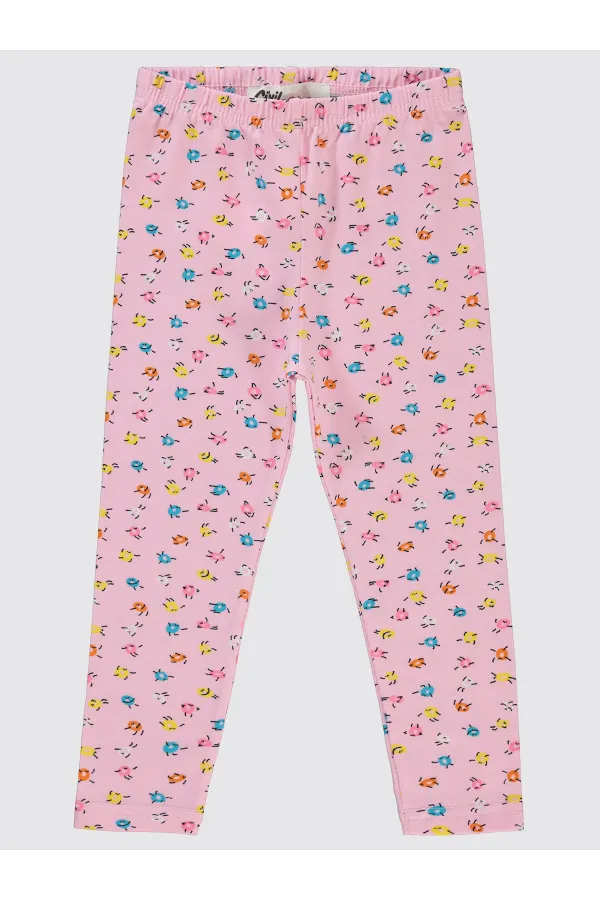 Girl's Tights 2-5 Years Pink - Package