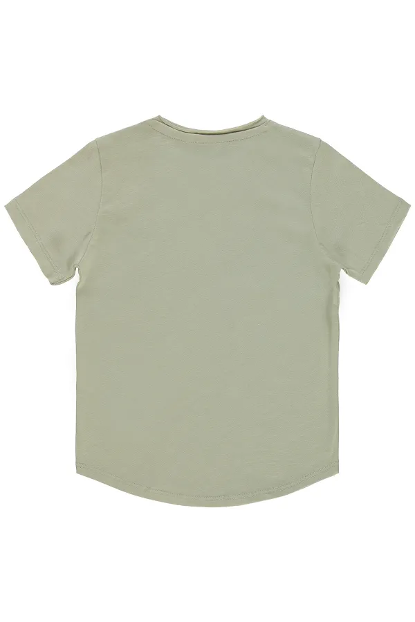 Lot de T-shirts pour garçon de 2 à 5 ans, gris doux