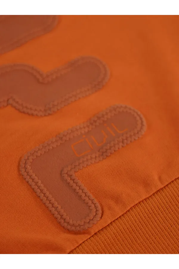 Ensemble de survêtement garçon 2-5 ans orange foncé - Emballage