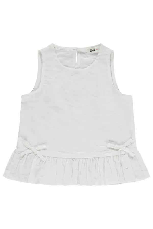 Kız Çocuk Takım 2-5 Yaş Ekru - Paket