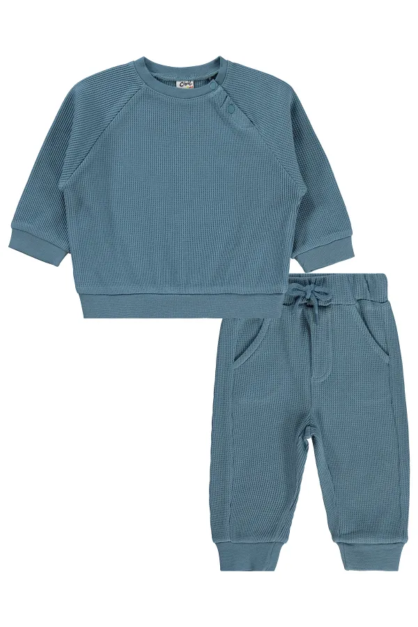 Bebek Takım 0-24 Ay Soft İndigo - Paket