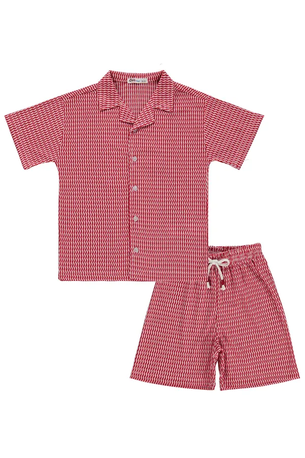 Boys' Team Set 6-9 Years Red - Package