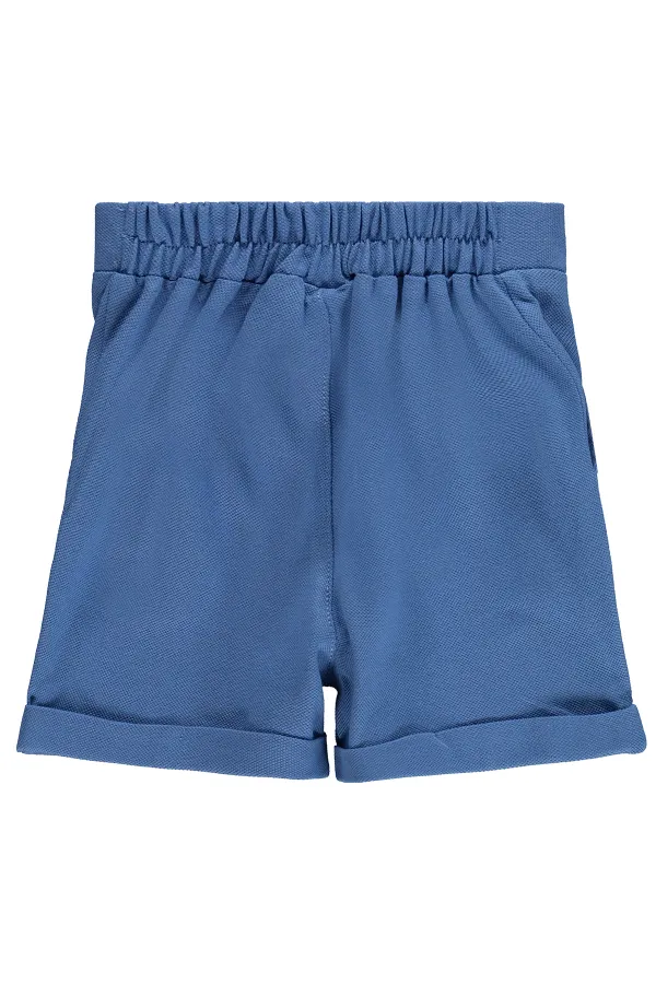 Short bébé 0-24 mois indigo - Lot