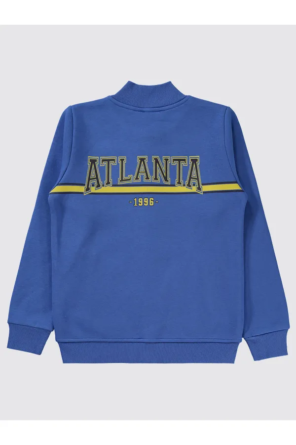 Erkek Çocuk Hırka 10-13 Yaş Mavi - Paket