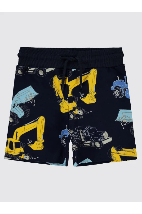 Capri garçon 2-5 ans bleu marine - Emballage
