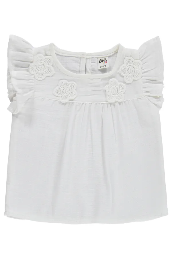 Ensemble bébé 0-24 mois, blanc cassé - Emballage