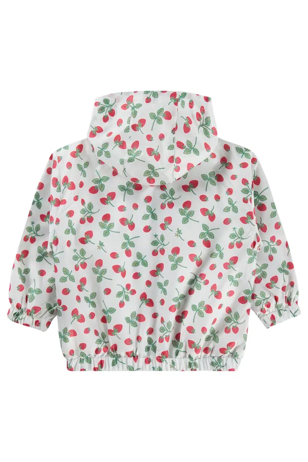 Kız Çocuk Yağmurluk 2-5 Yaş Ekru - Paket