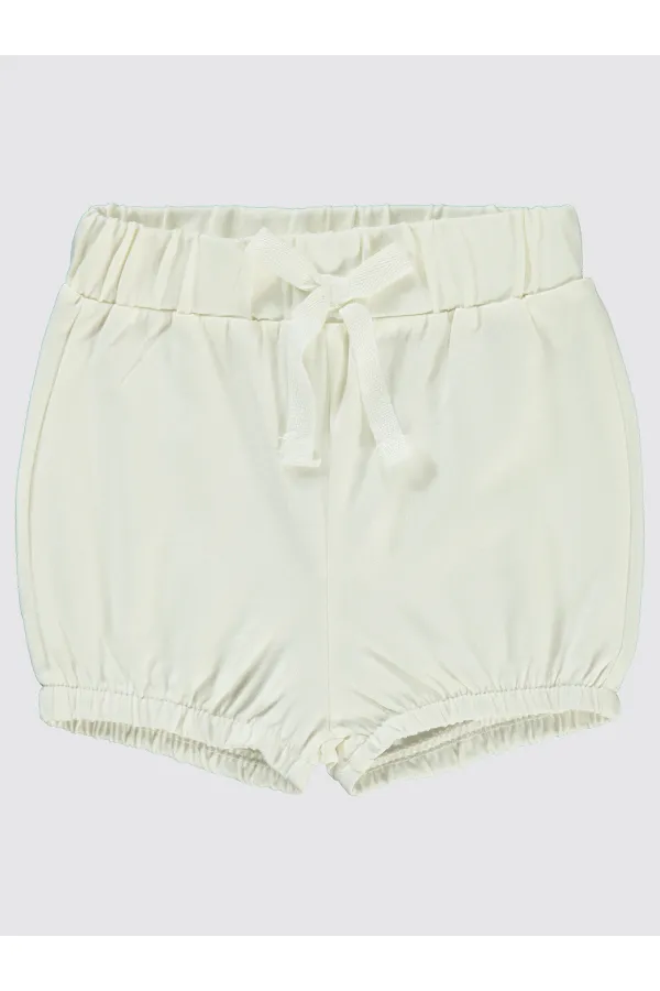 Short bébé 0-24 mois écru - Paquet