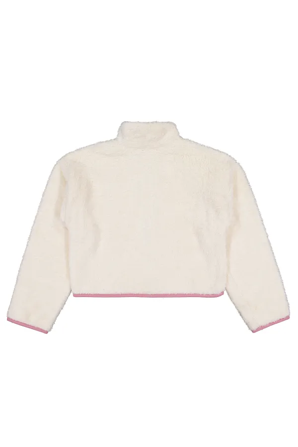 Gilet fille ivoire 10-13 ans - Emballage