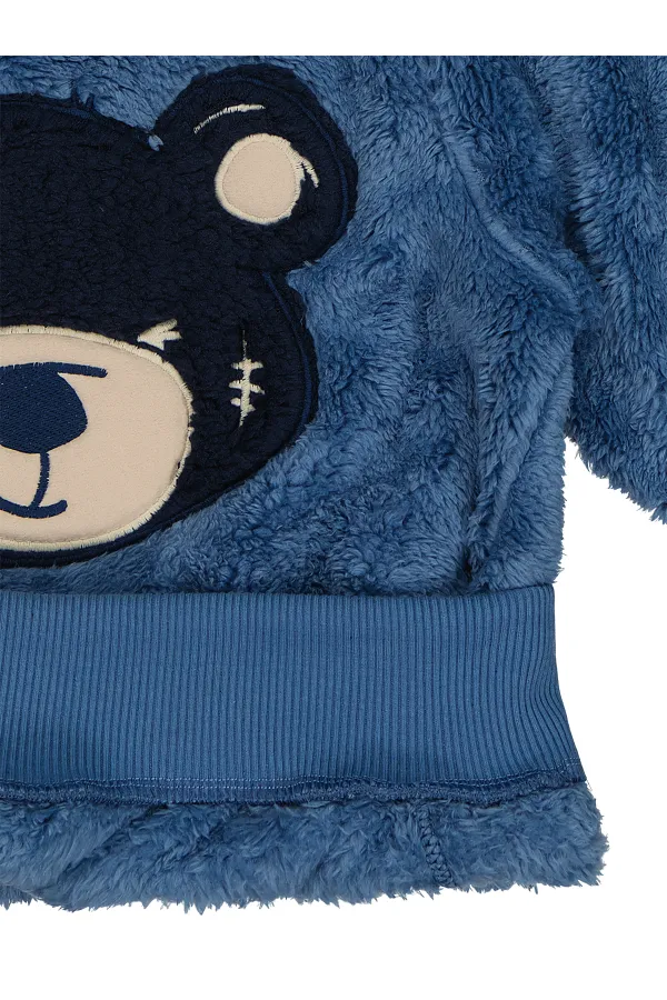 Sweat-shirt garçon 2-5 ans indigo - Emballage