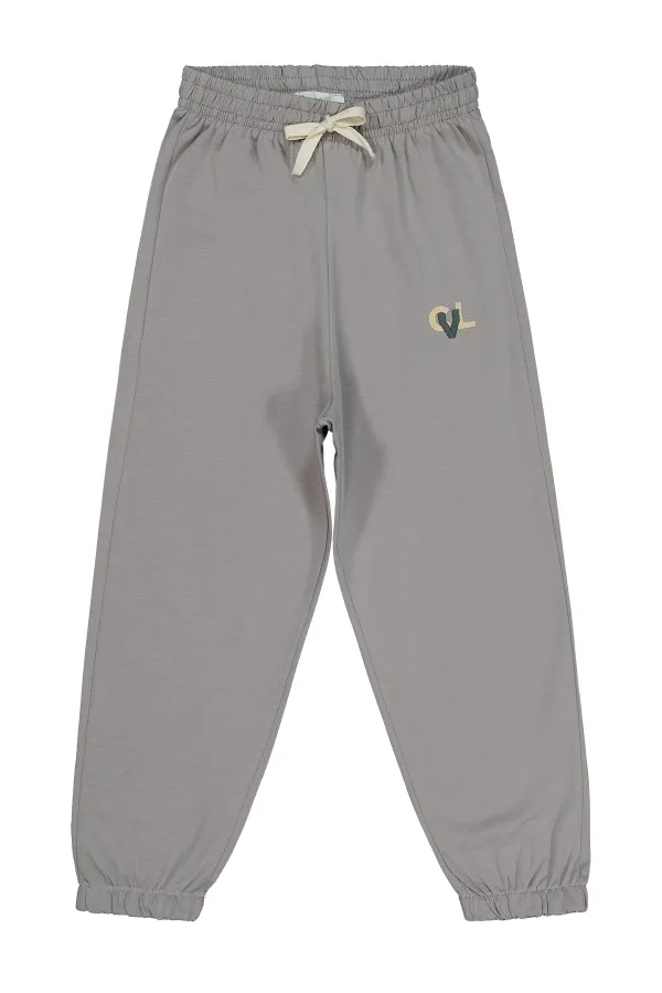 Bas de survêtement gris pour garçon de 2 à 5 ans - Lot