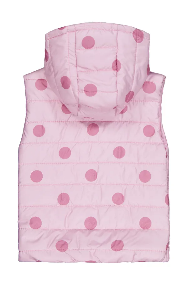 Kız Çocuk Yelek 6-9 Yaş Pudra - Paket