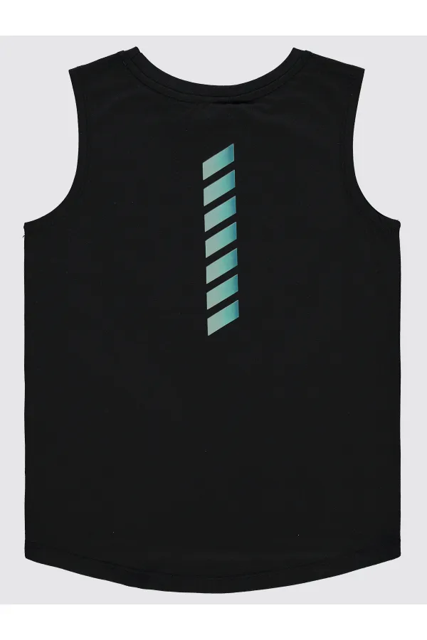 Lot de T-shirts noirs pour garçons de 10 à 13 ans