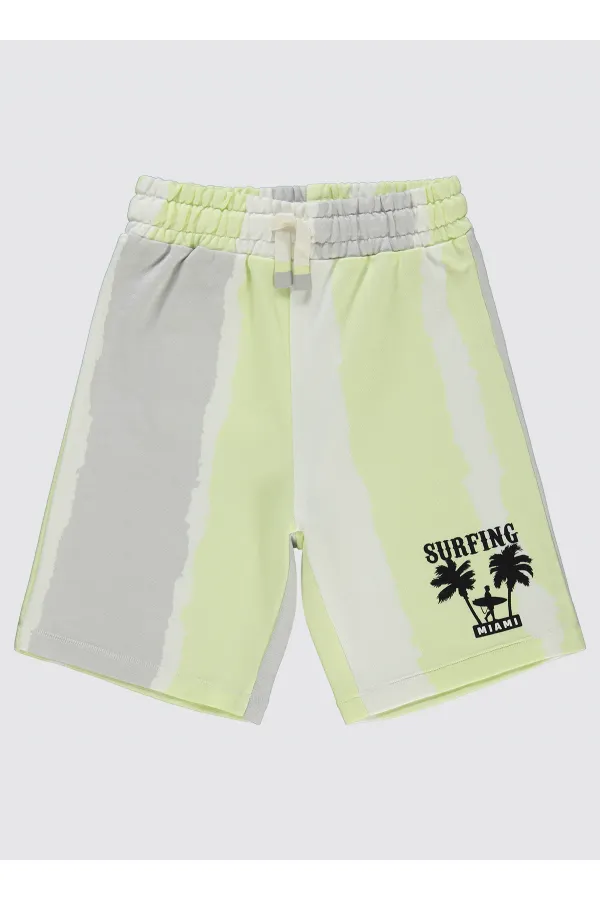 Erkek Çocuk Kapri 6-9 Yaş Ekru - Paket