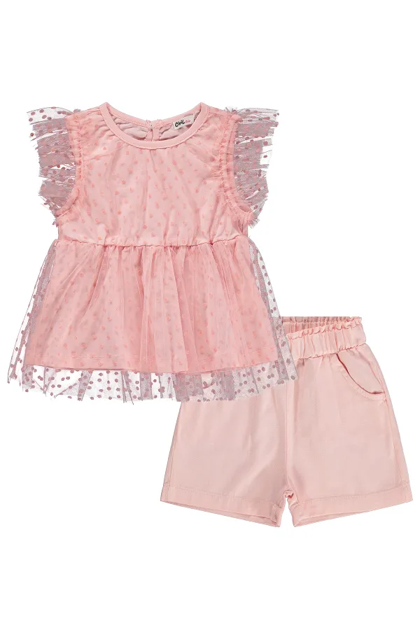 Girls' Team Set 2-5 Years Powder Pink - Pack