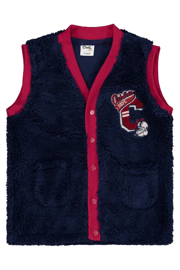 Baby Vest 0-24 Months Dark Navy Blue - Pack