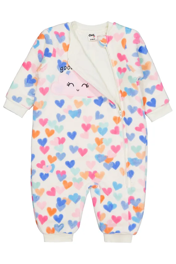 Bebek Uyku Tulumu 0-24 Ay Krem - Paket