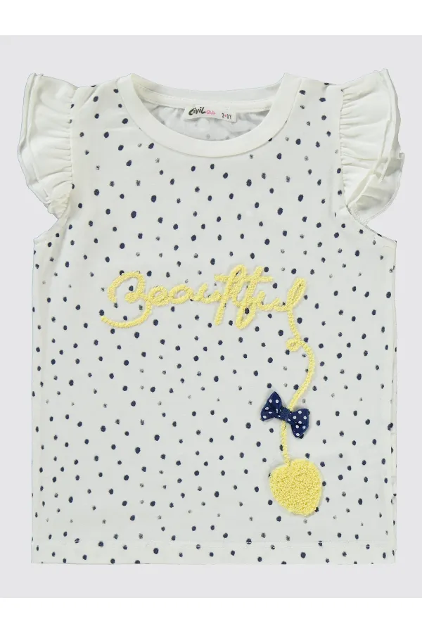 Ensemble bleu nuit pour filles de 2 à 5 ans - Emballage