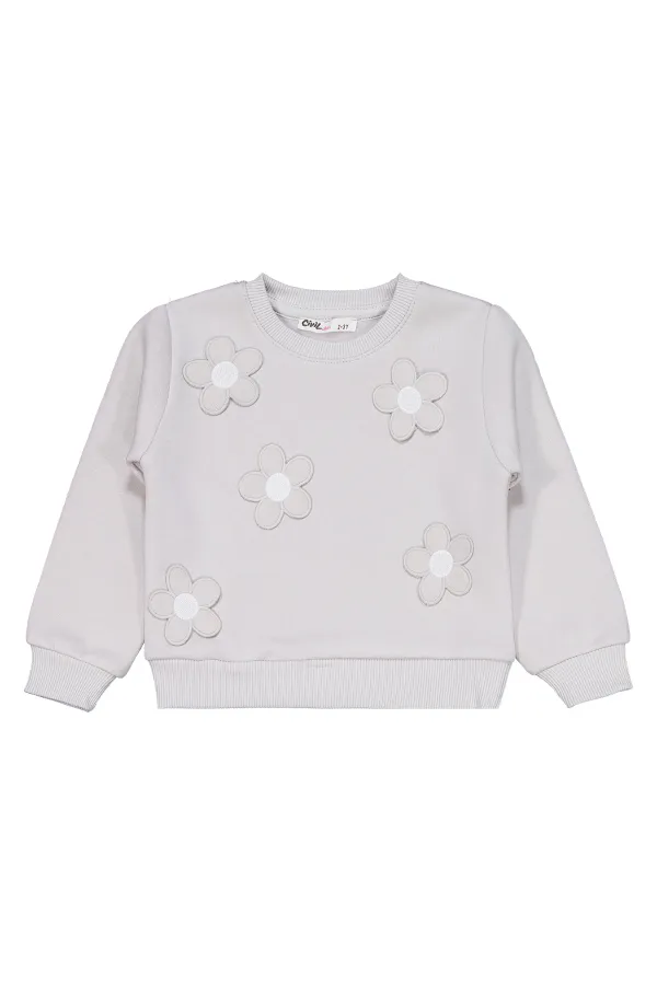 Ensemble de survêtement gris pour filles de 2 à 5 ans - Emballage