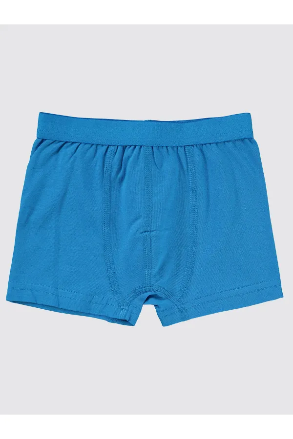Boy Boxer 2-9 Years Old Saxe-Navy Blue - Package