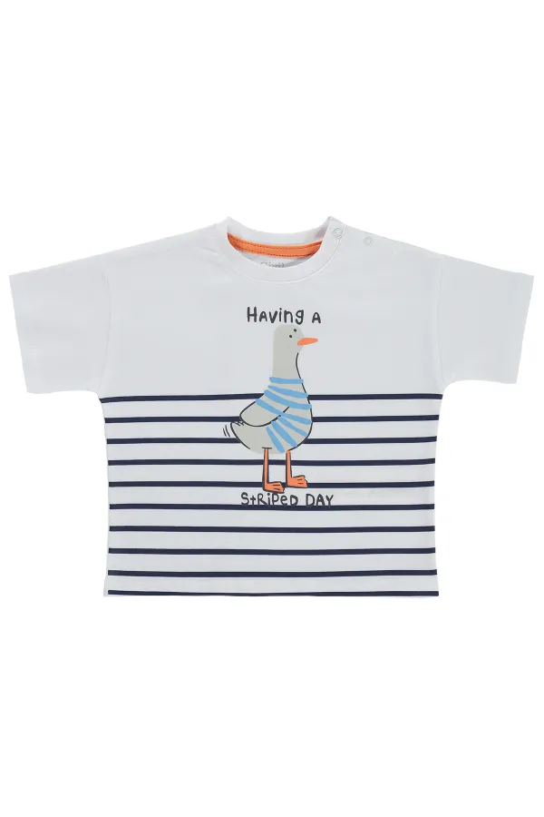 T-shirt bébé blanc 0-24 mois - Emballage T-shirt bébé blanc 0-24 mois - Emballage