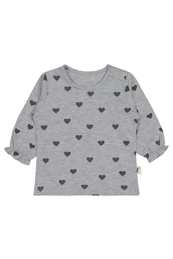 Bebek Sweatshirt 0-24 Ay Grimelanj - Paket