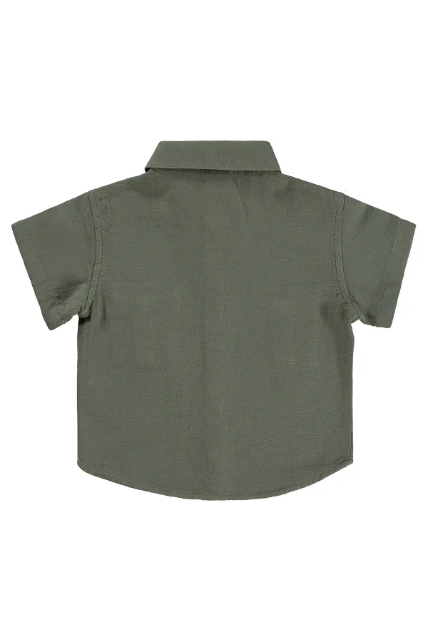 Baby Shirt 0-24 Months Khaki - Package