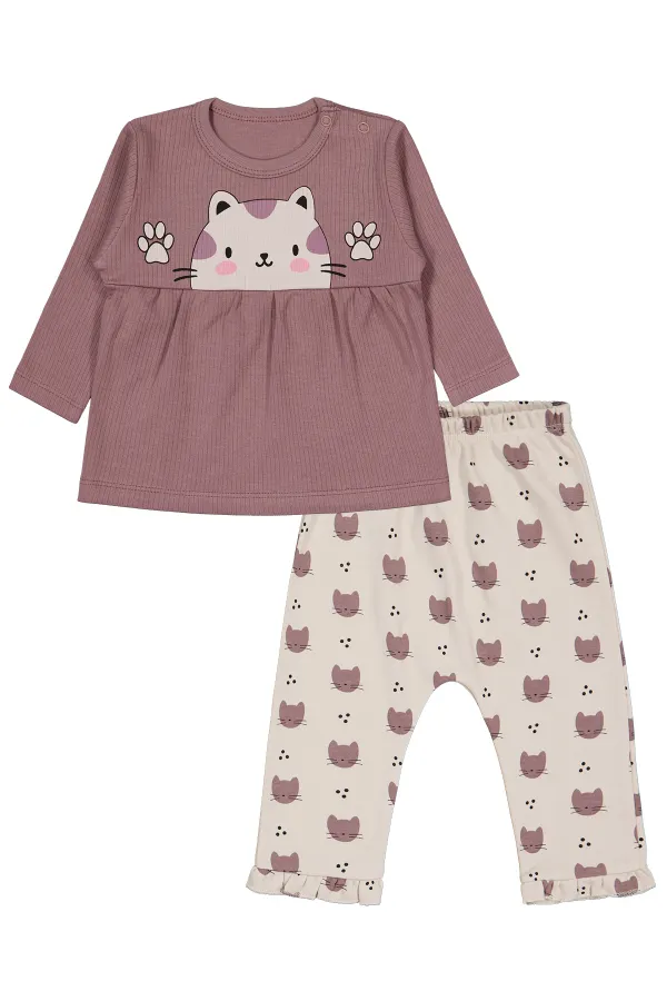 Baby Set 0-24 Months Brown - Package