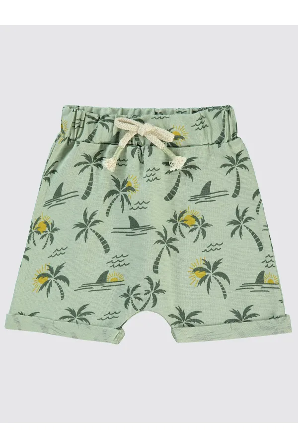 Baby Shorts 0-24 Months Light Khaki - Package