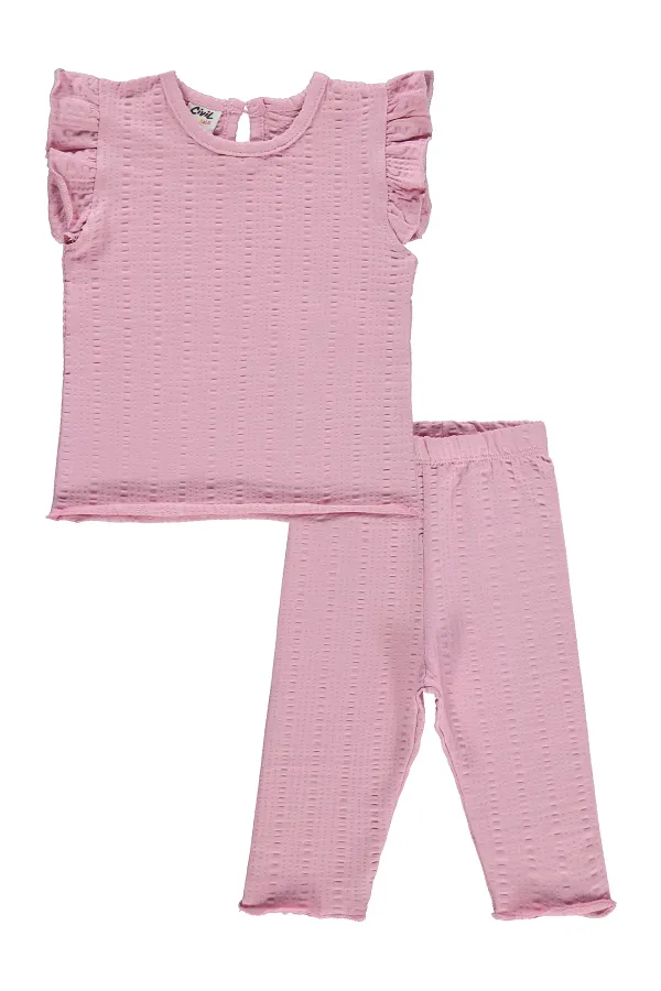 Ensemble bébé 0-24 mois rose pâle - Emballage