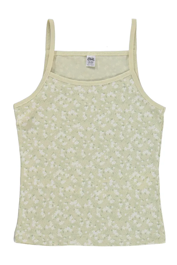 Kız Çocuk İç Çamaşırı Takım 2-9 Yaş Çağla Yeşili - Paket