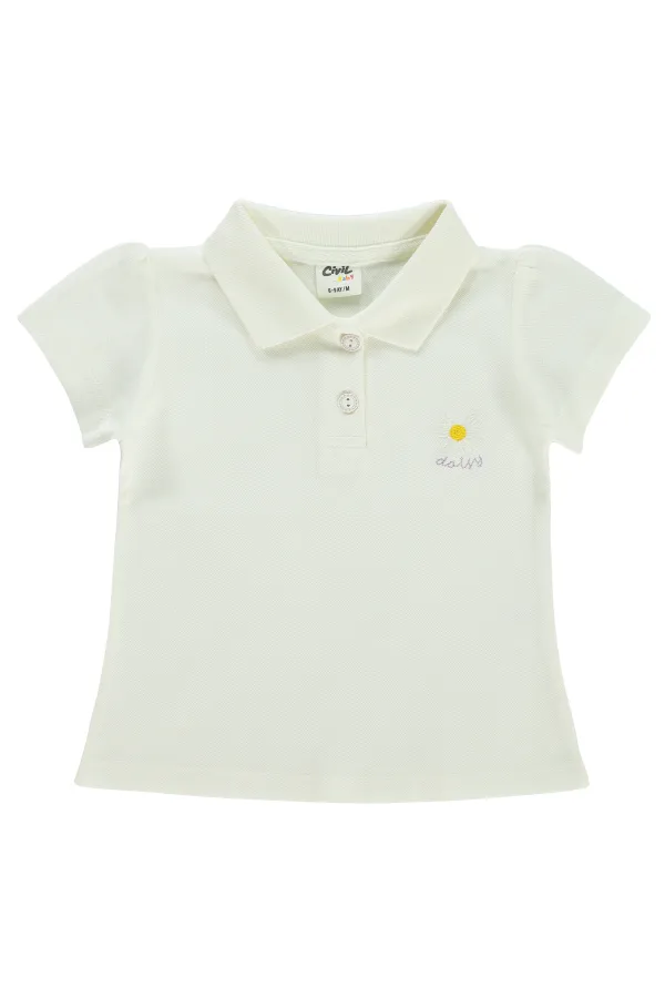 Baby T-Shirt 0-24 Months Ecru - Pack