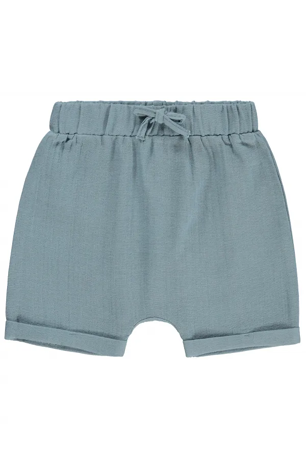 Baby Shorts 0-24 Months Soft Indigo - Pack