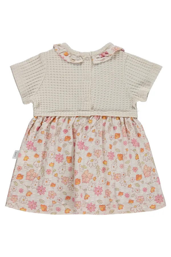 Combinaison et robe bébé 0-24 mois beige - Ensemble Combinaison et robe bébé 0-24 mois beige - Ensemble