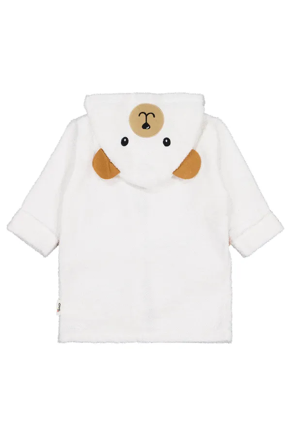 Bebek Bornoz 0-24 Ay Ekru - Paket