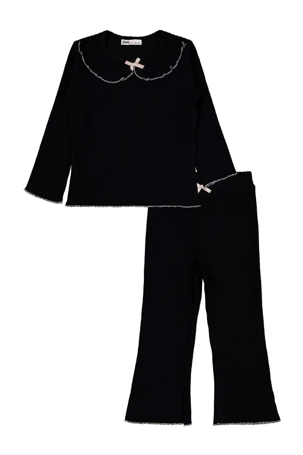 Girls' Suit 6-9 Years Old Black - Package