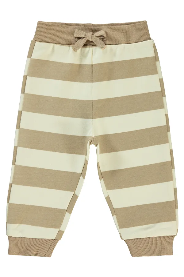 Bebek Eşofman Altı 0-24 Ay Sütlükahve - Paket