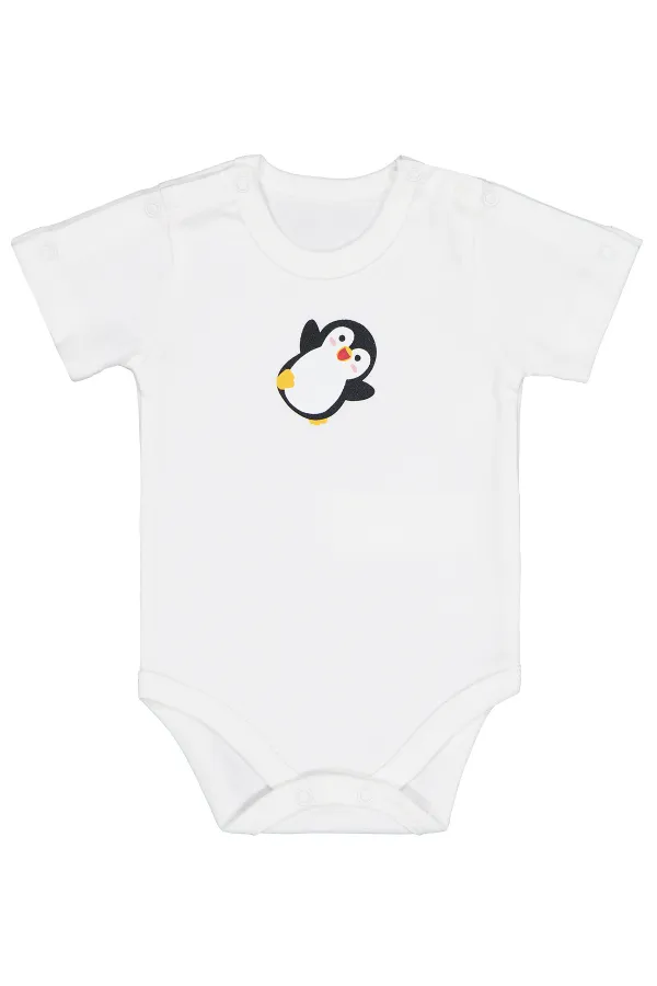 Bebek Çıtçıtlı Badi Prematüre Ekru - Paket