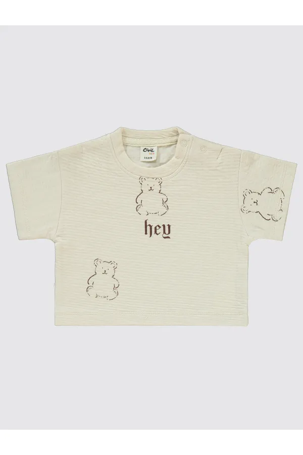 Bebek Takım 0-24 Ay Bej - Paket