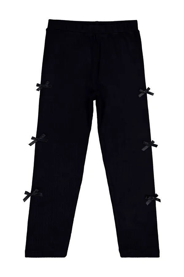 Collants noirs pour filles de 6 à 9 ans - Lot