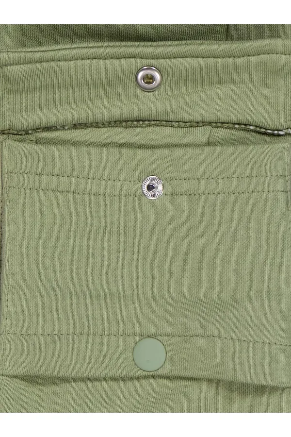 Pantalon de survêtement garçon, 10-13 ans, kaki doux - Lot