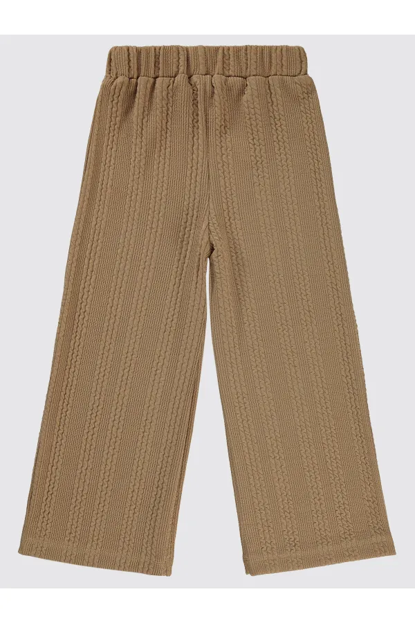 Kız Çocuk Pantolon 6-9 Yaş Bej - Paket