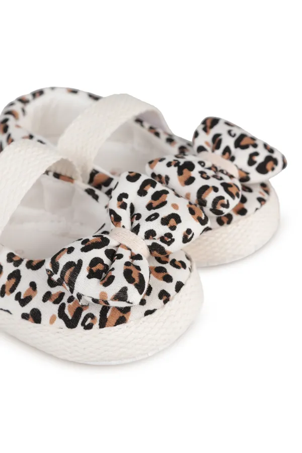 Chaussons bébé léopard taille 18-21 - Lot