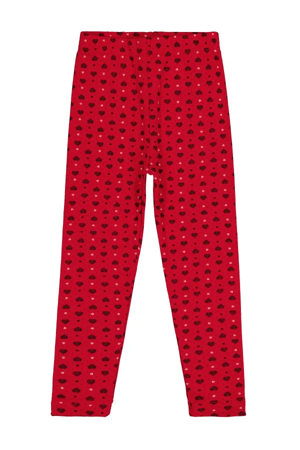 Girls' Tights Km 10-13 Years Red - Package