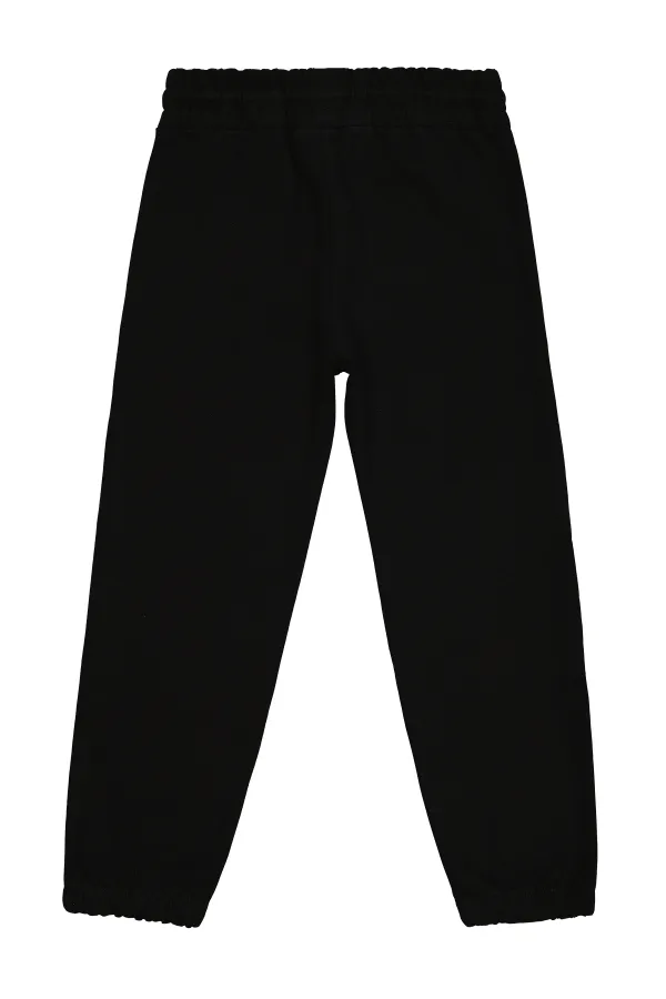 Bas de survêtement noir pour filles (6-9 ans) - Lot