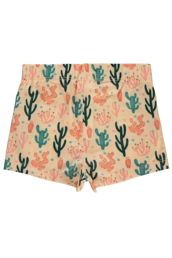 Boys Swimsuit 2-5 Years Coral - Package