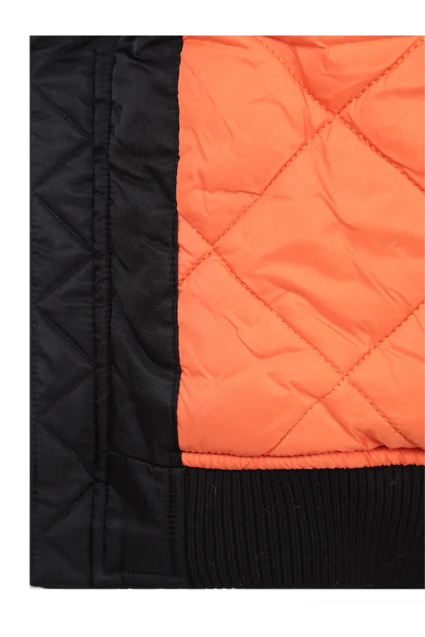 Erkek Çocuk Mont 6-9 Yaş Siyah - Paket